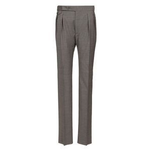 Tagliatore Men Pantalone Tagliatore Pinces Taschino Cinturino 99 Lana 1 Elastan